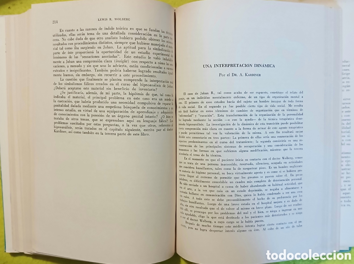 Libros de segunda mano: HIPNOAN&Aacute;LISIS . Lewis R. Wolberg - Foto 6