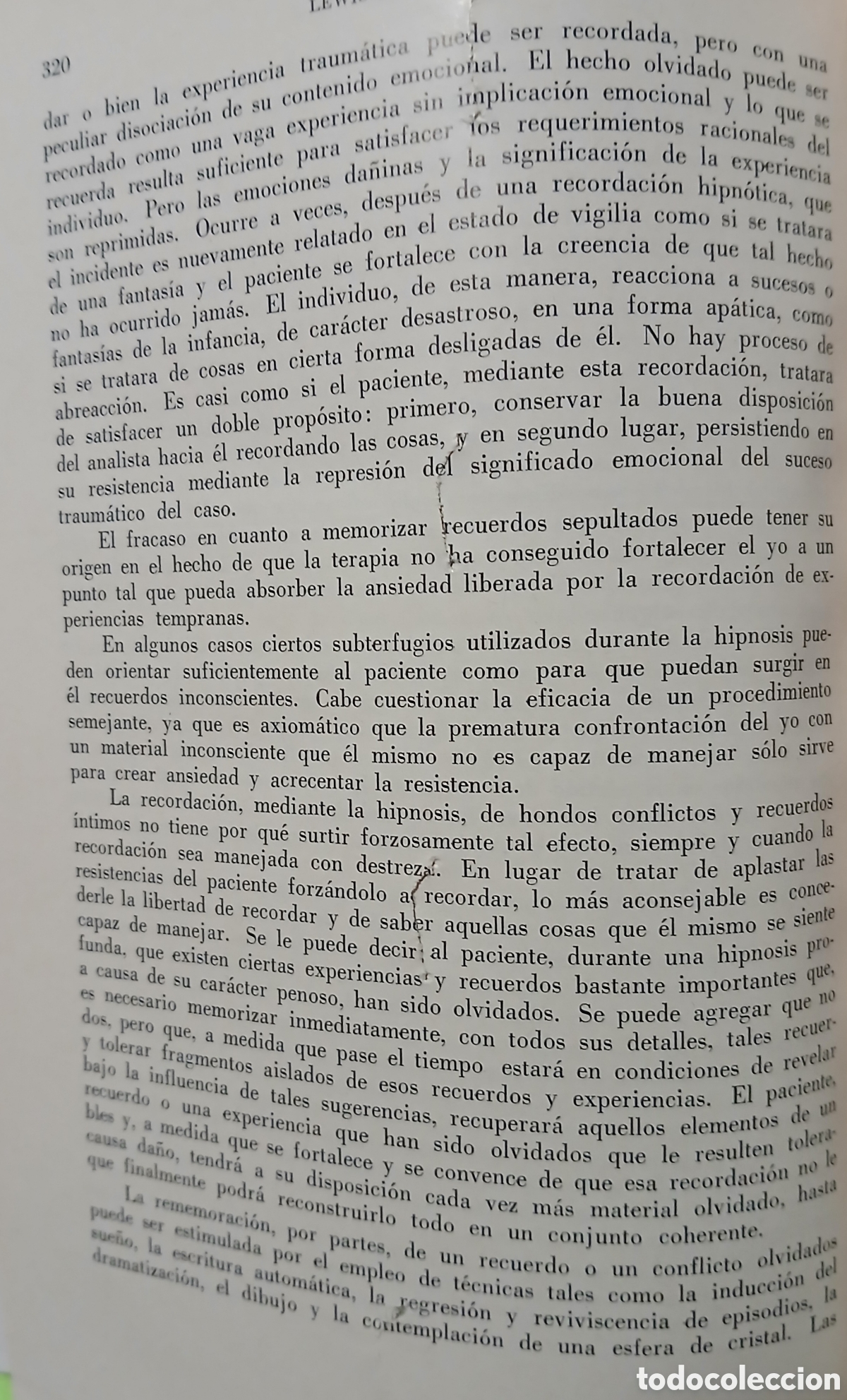 Libros de segunda mano: HIPNOAN&Aacute;LISIS . Lewis R. Wolberg - Foto 7