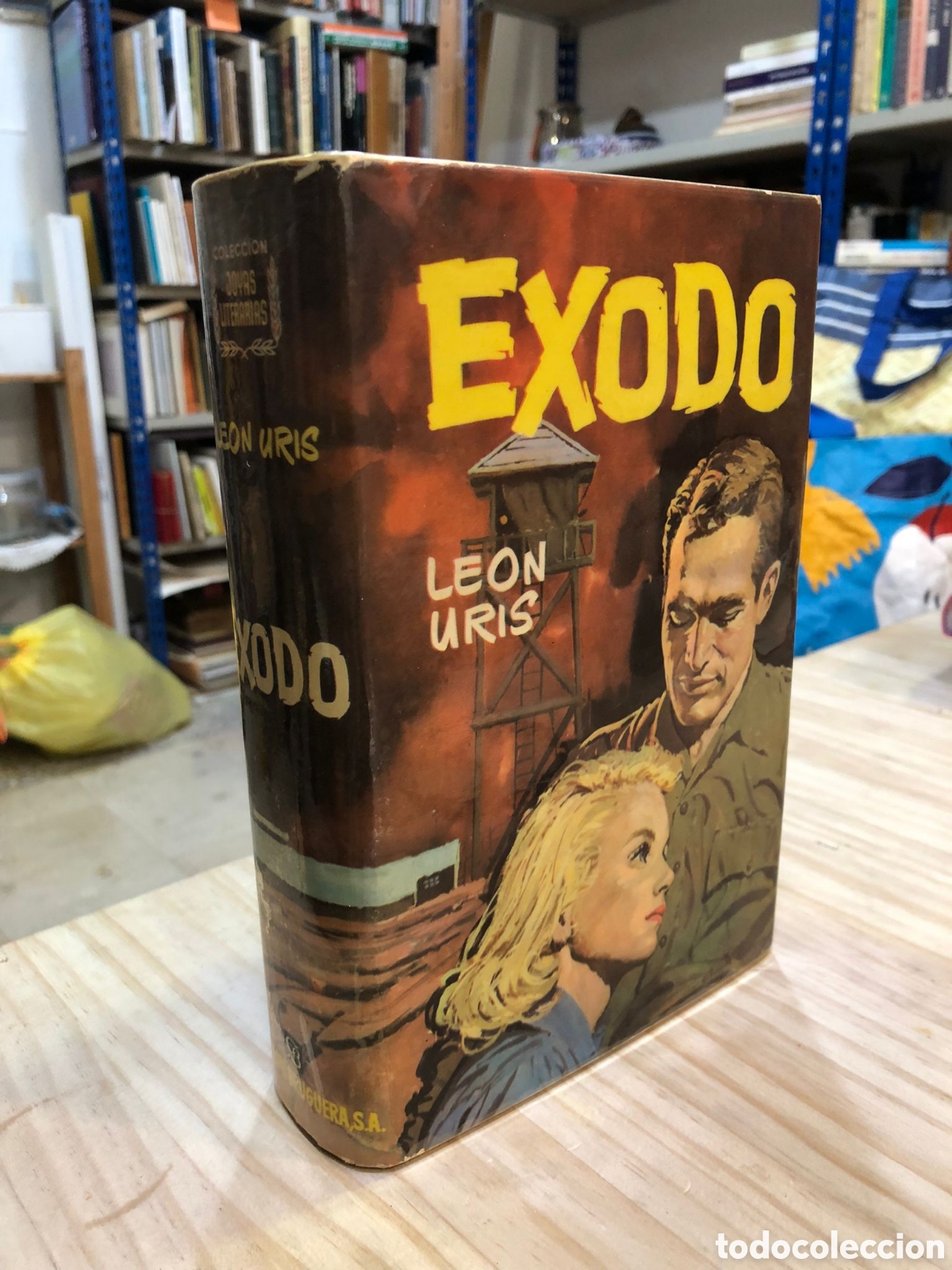 Libros de segunda mano: &Eacute;xodo - Leon Uris (Bruguera) - Foto 1