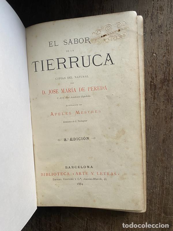 Libros de segunda mano: El sabor de la Tierruca - Pereda Jose Maria de - Foto 1