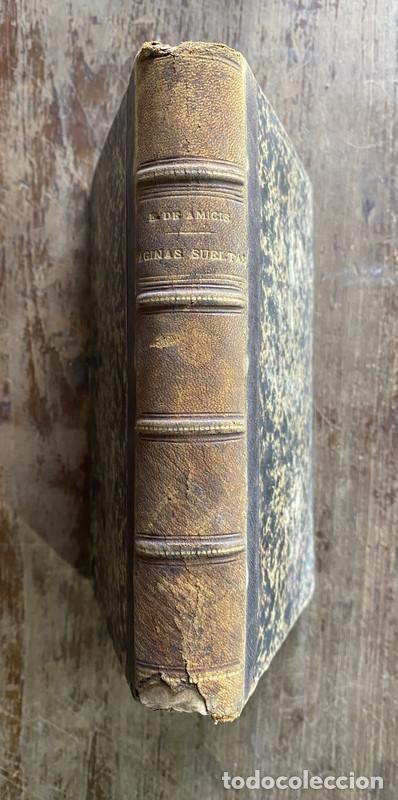 Libros de segunda mano: Paginas sueltas - De Amicis - Foto 2