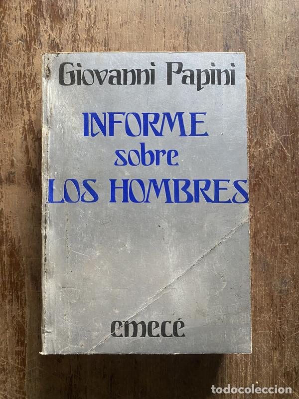 Libros de segunda mano: Informe sobre los hombres - Papini Giovanni - Foto 1