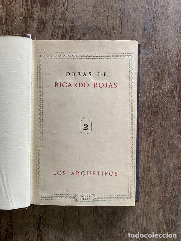 Libros de segunda mano: Los Arquetipos - Rojas Ricardo - Foto 1