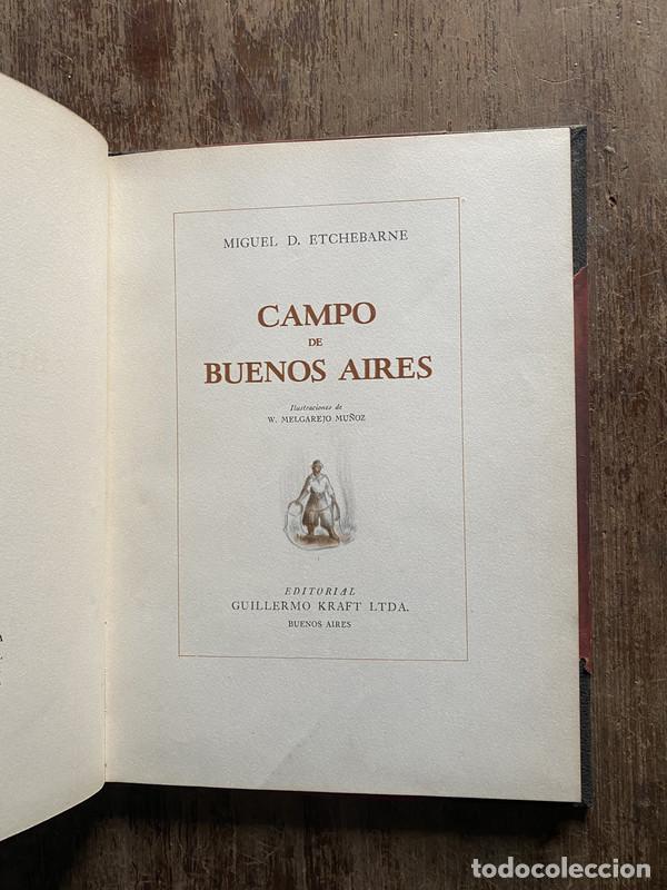 Libros de segunda mano: Campo de Buenos Aires - Etchebarne Miguel D.