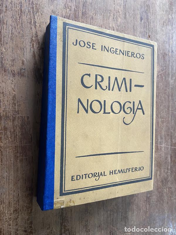 Libros de segunda mano: Criminologia - Ingenieros Jose