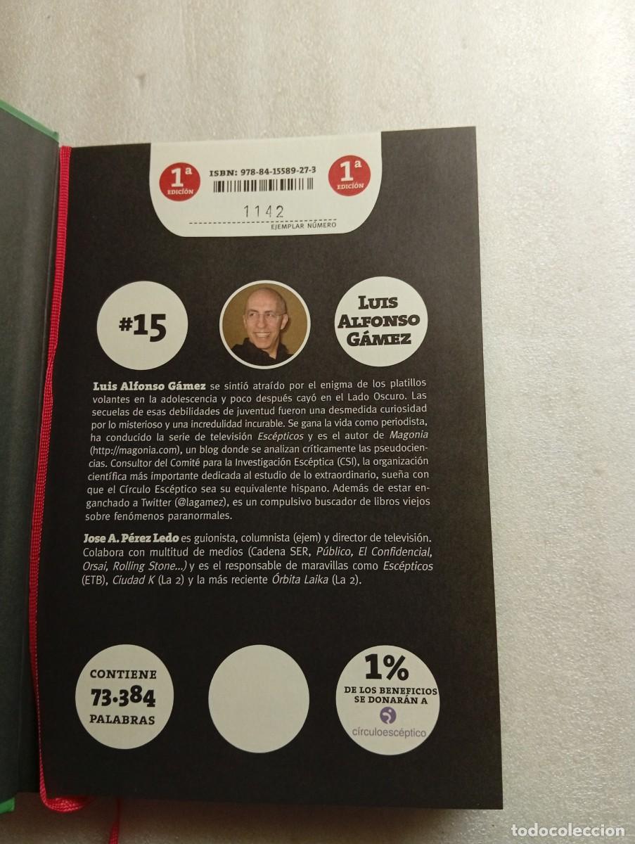 Libros de segunda mano: EL PELIGRO DE CREER - LUIS ALFONSO G&Aacute;MEZ EJEMPLAR NUMERADO - Foto 3