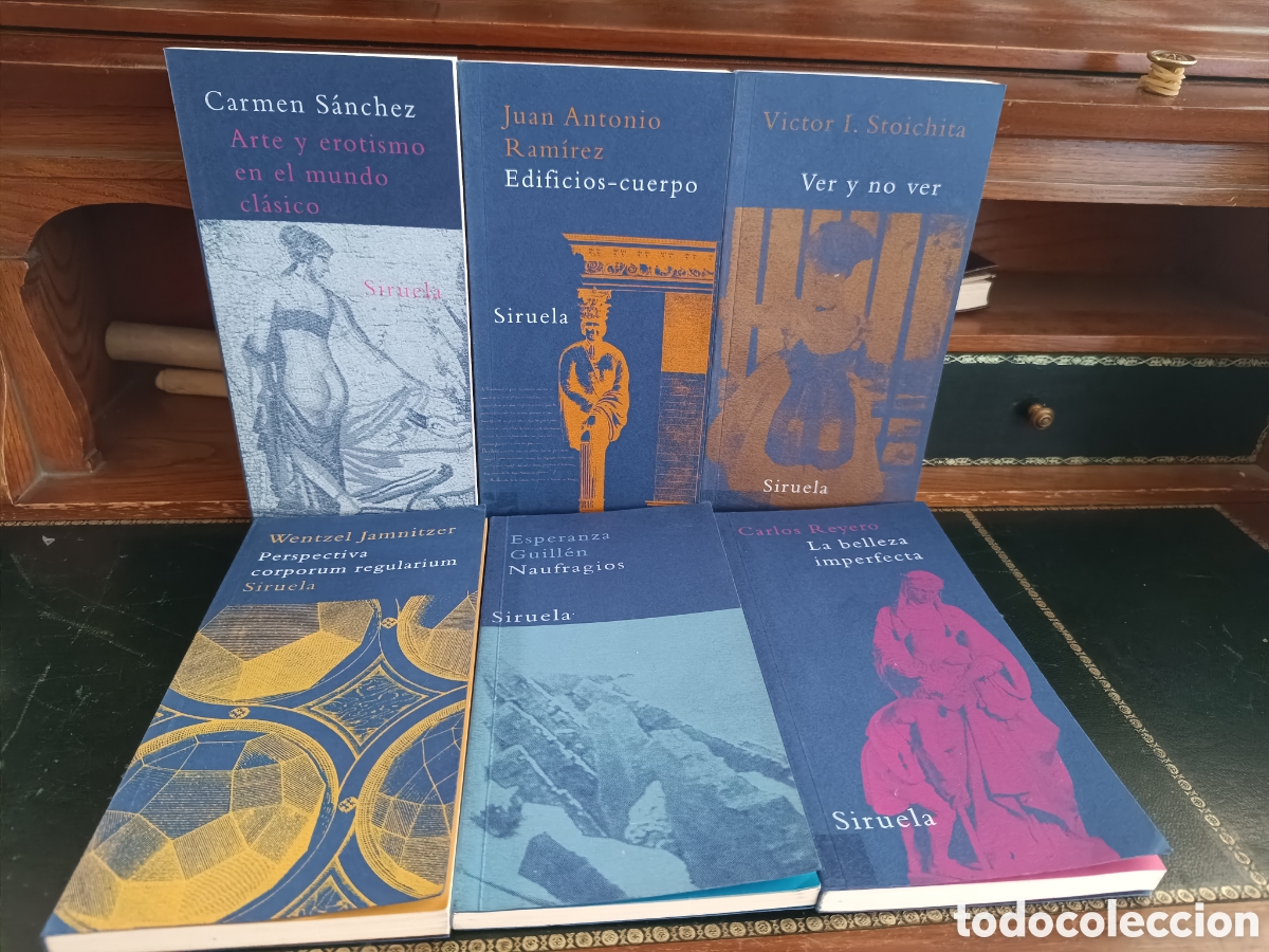 Libros de segunda mano: LOTE 6 LIBROS SIRUELA- BIBLIOTECA AZUL SERIE M&Iacute;NIMA- ARTE Y ESTETICA