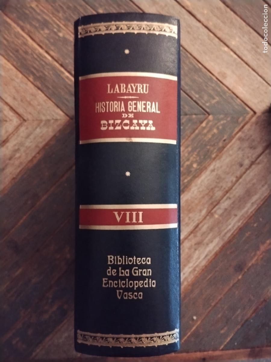 Livres d'occasion: Labayru &ndash; Historia General de Bizcaya, Vol. VIII (Biblioteca de la Gran Enciclopedia Vasca)
