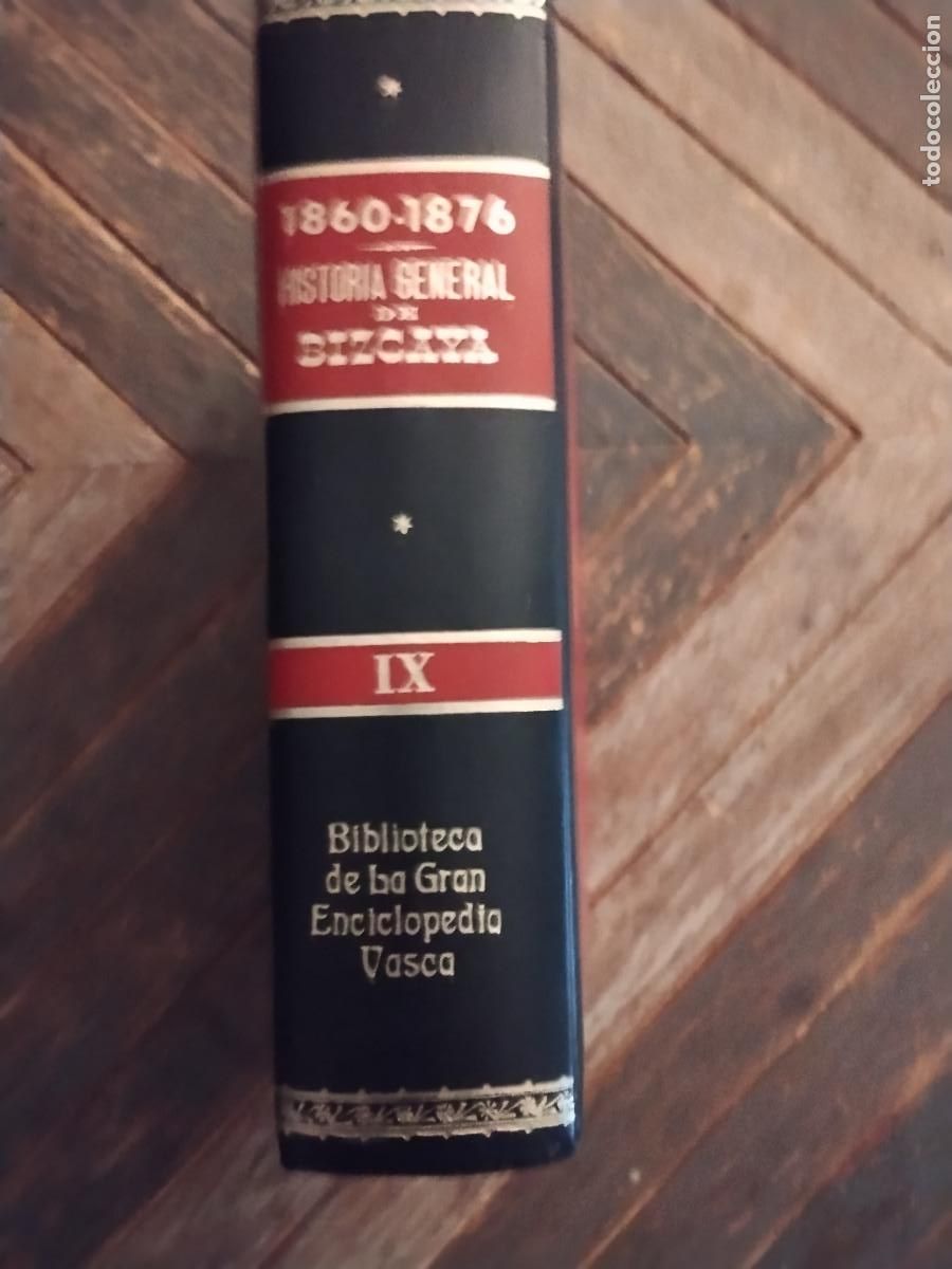 Libros de segunda mano: Labayru &ndash; Historia General de Bizcaya (1860&ndash;1876), Vol. IX (Biblioteca de la Gran Enciclopedia Vasca