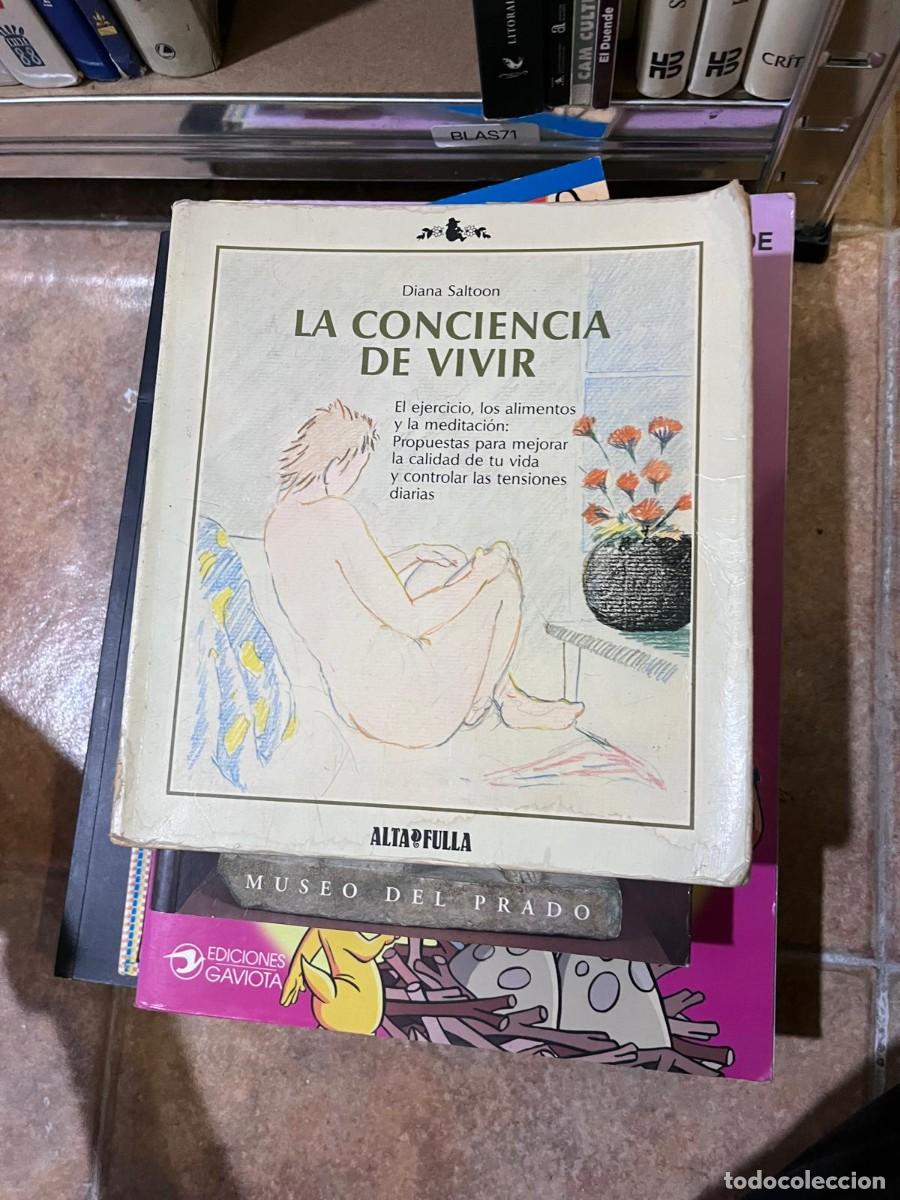 Libros de segunda mano: BLAS71 Diana Saltoon LA CONCIENCIA DE VIVIR El ejercicio, los alimentos y la meditaci&oacute;n: