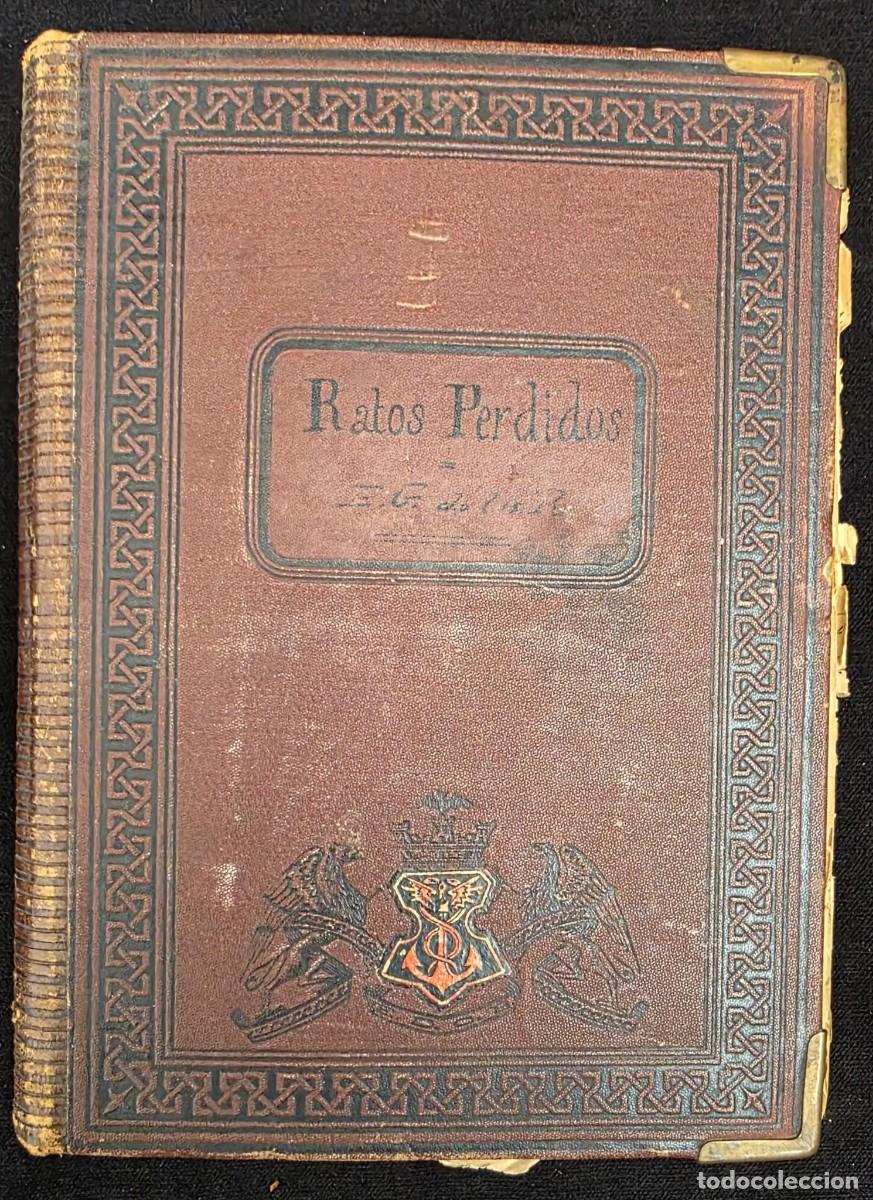 Libros de segunda mano: L.419 Manuscrito Antiguo Ratos Perdidos Cuaderno Literario Manuscrito Siglo XIX 23x14 cm