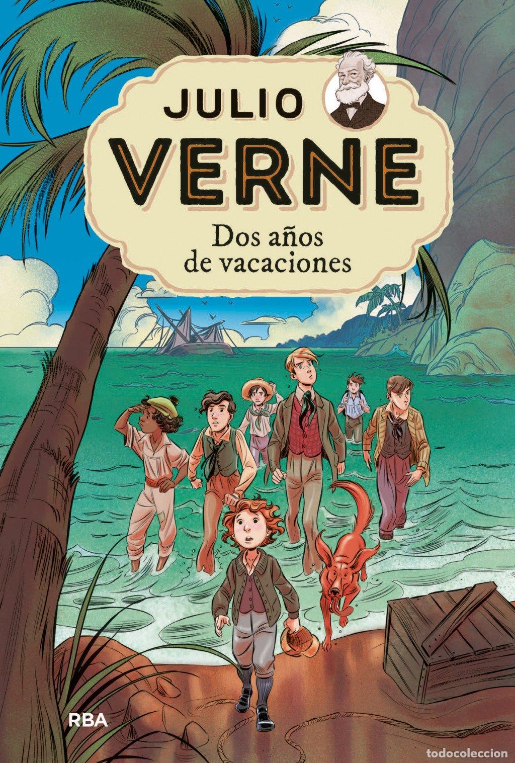 Libros de segunda mano: Dos A&ntilde;os de Vacaciones - Julio Verne - Editorial Molino - Colecci&oacute;n Inolvidables