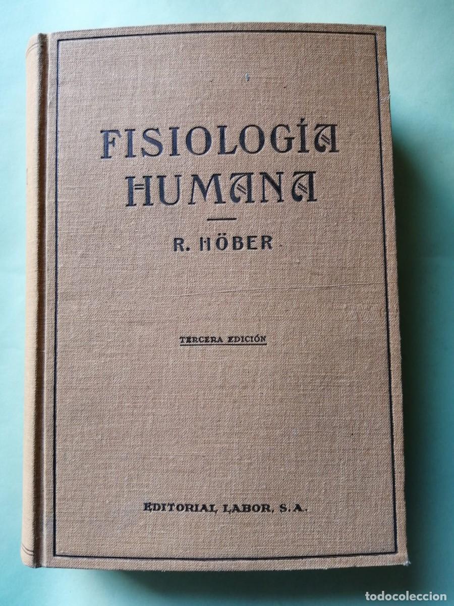Libros de segunda mano: FISIOLOGIA HUMANA (R. HOBER)