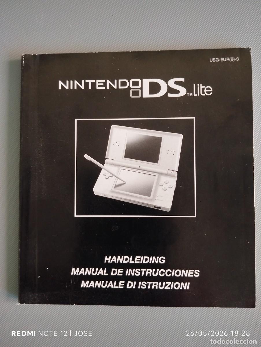 Libros de segunda mano: Manual instrucciones NINTENDO DS lite. -620