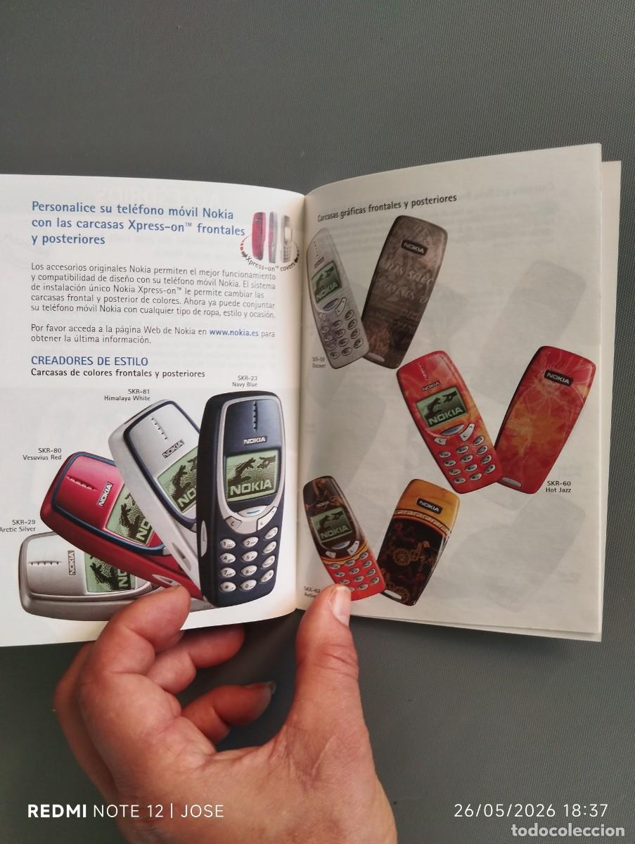 Libros de segunda mano: Manual instrucciones tel&eacute;fono Nokia 3330. -620 - Foto 4