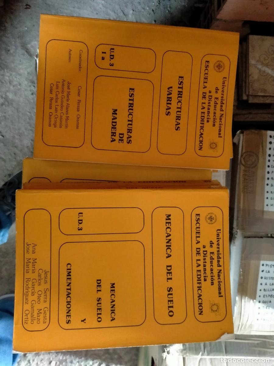 Libros de segunda mano: COLECCION 15 LIBROS DE LA UNED ESCUELA DE LA EDIFICACI&Oacute;N - CONSTRUCCI&Oacute;N - UNICA!!! - Foto 3
