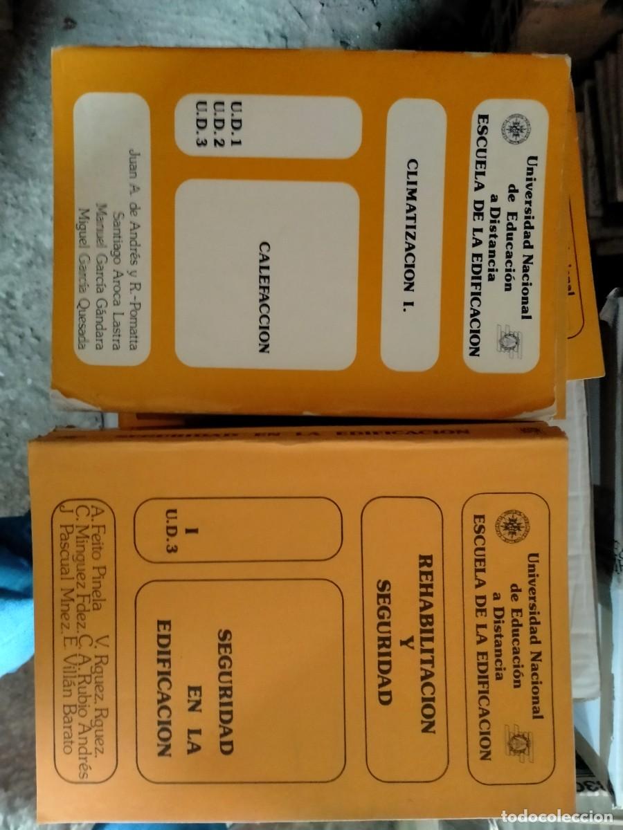 Libros de segunda mano: COLECCION 15 LIBROS DE LA UNED ESCUELA DE LA EDIFICACI&Oacute;N - CONSTRUCCI&Oacute;N - UNICA!!! - Foto 4