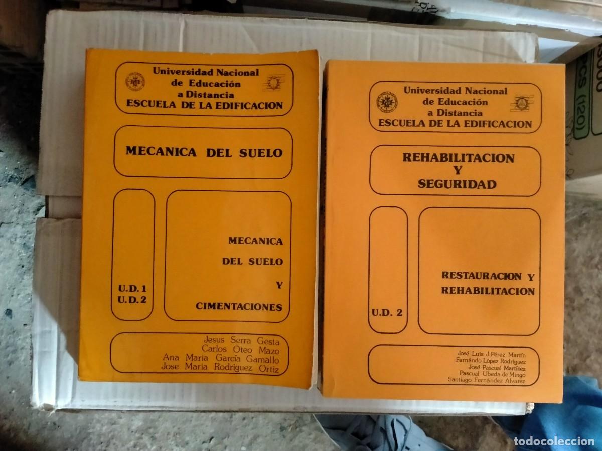 Libros de segunda mano: COLECCION 15 LIBROS DE LA UNED ESCUELA DE LA EDIFICACI&Oacute;N - CONSTRUCCI&Oacute;N - UNICA!!! - Foto 1