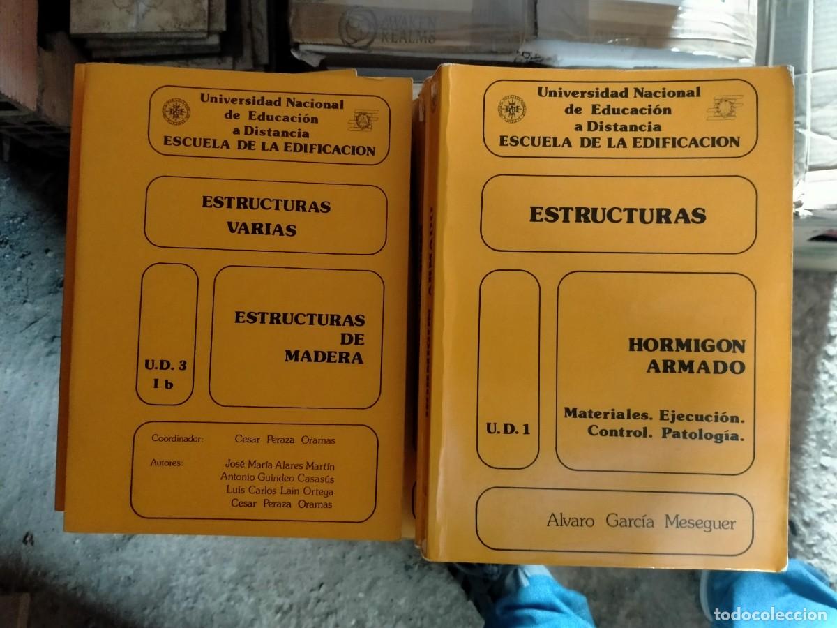 Libros de segunda mano: COLECCION 15 LIBROS DE LA UNED ESCUELA DE LA EDIFICACI&Oacute;N - CONSTRUCCI&Oacute;N - UNICA!!! - Foto 2