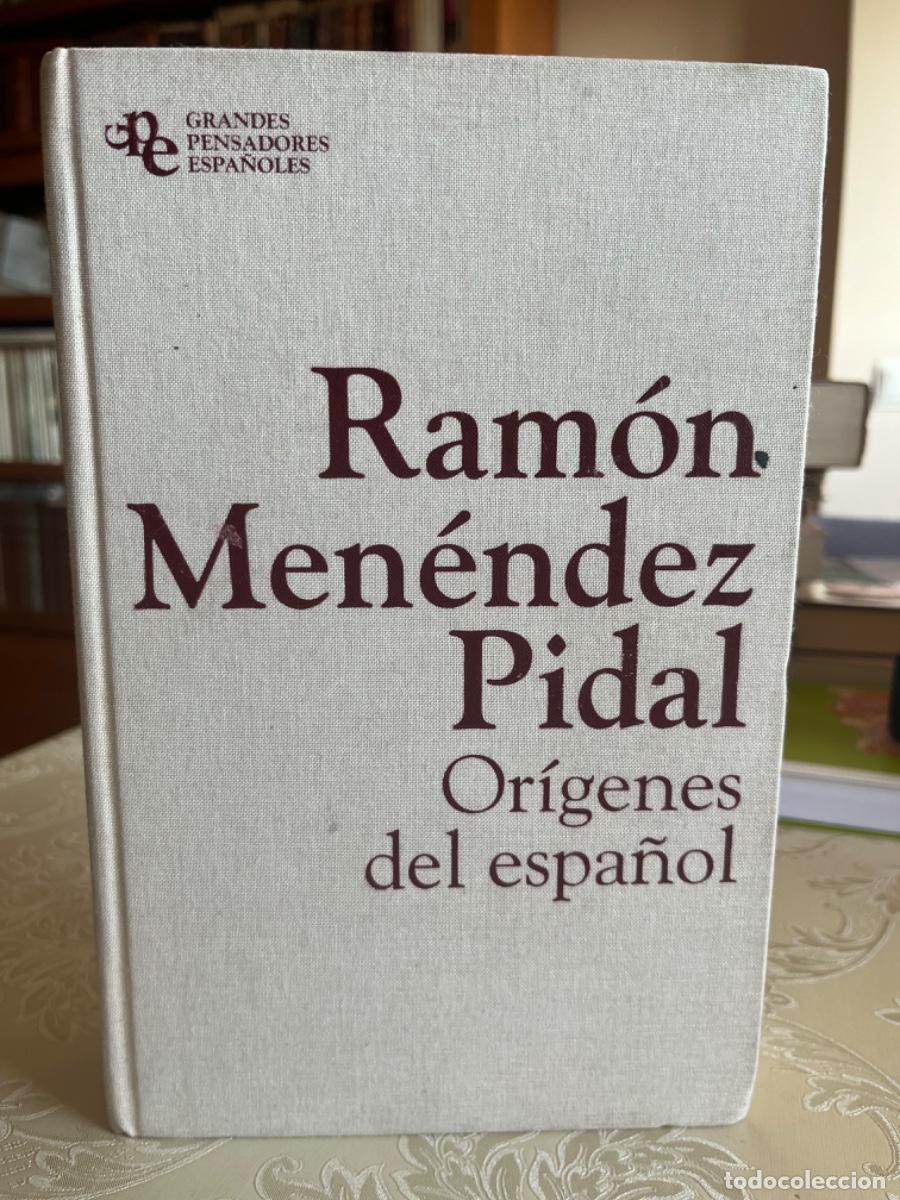Libros de segunda mano: Men&eacute;ndez Pidal, Ram&oacute;n.- Or&iacute;genes del espa&ntilde;ol - Foto 1