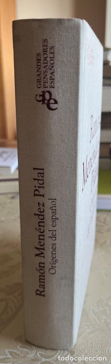 Libros de segunda mano: Men&eacute;ndez Pidal, Ram&oacute;n.- Or&iacute;genes del espa&ntilde;ol - Foto 2