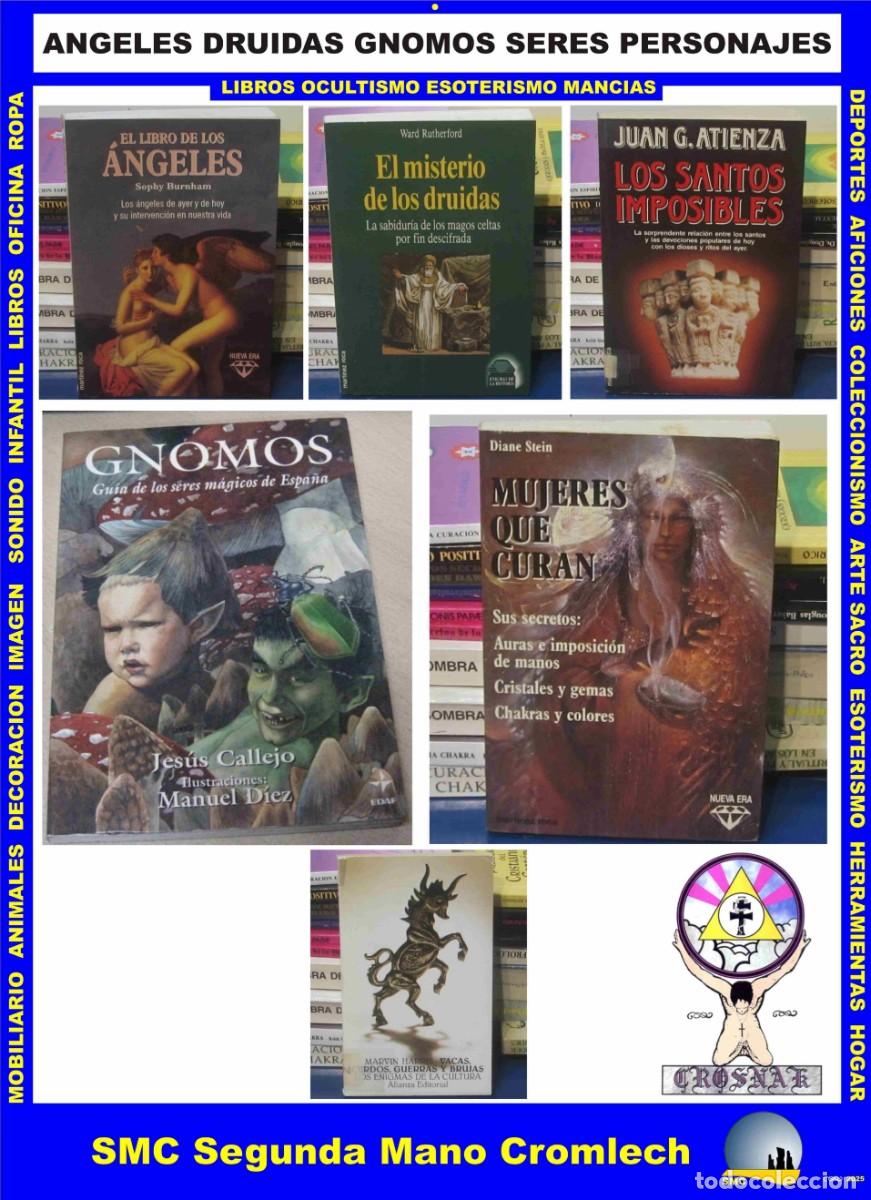 Livres d'occasion: 7 Libros ANGELES SANTOS DRUIDAS GNOMOS de la Asesor&iacute;a Esot&eacute;rica CROSNAK