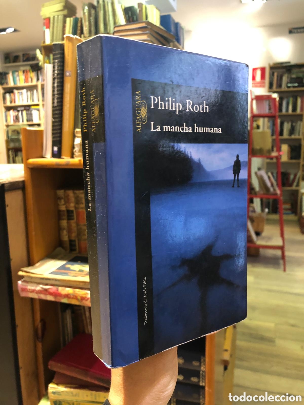 Libros de segunda mano: La mancha humana - Philip Roth - Foto 1