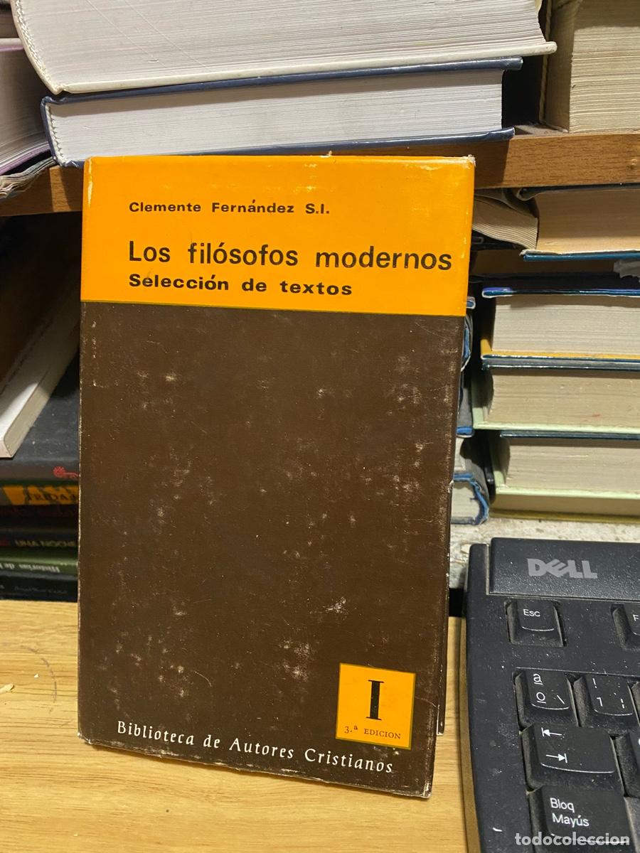 Libros de segunda mano: los fil&oacute;sofos modernos, clemente fernandez, biblioteca de autores cristianos