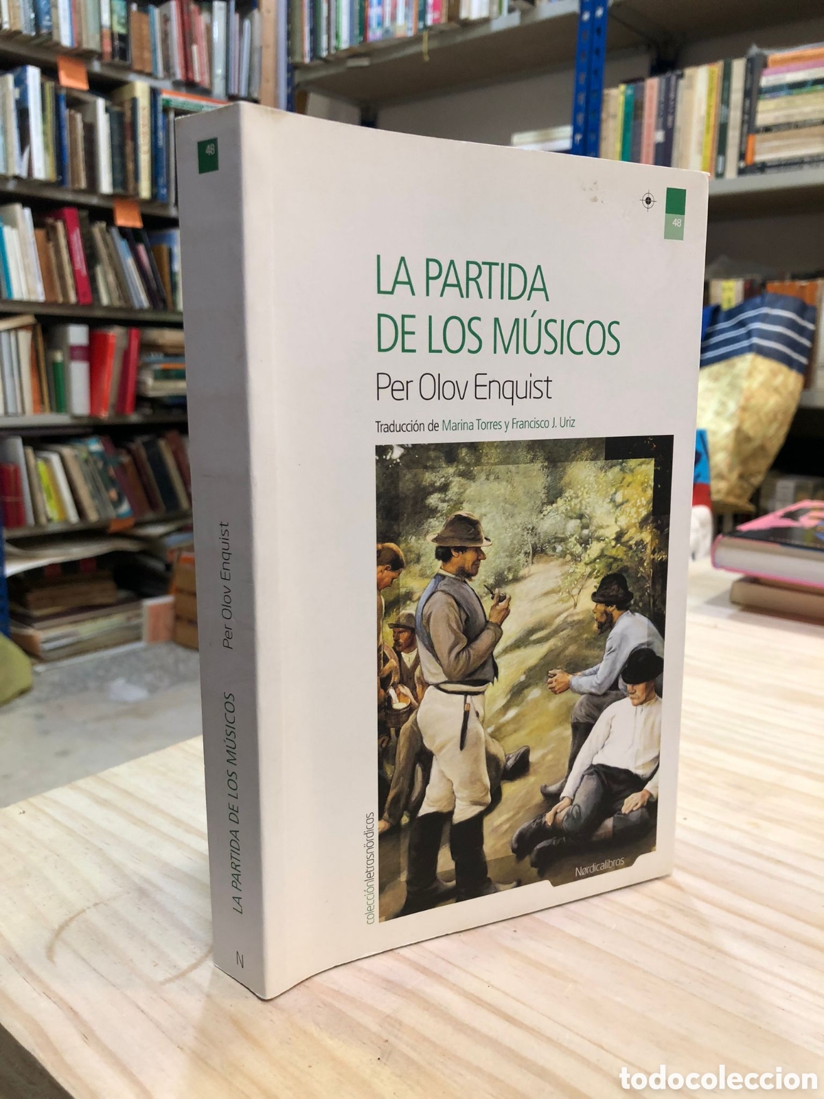 Libros de segunda mano: La partida de los m&uacute;sicos - Per Olov Enquist - Foto 1