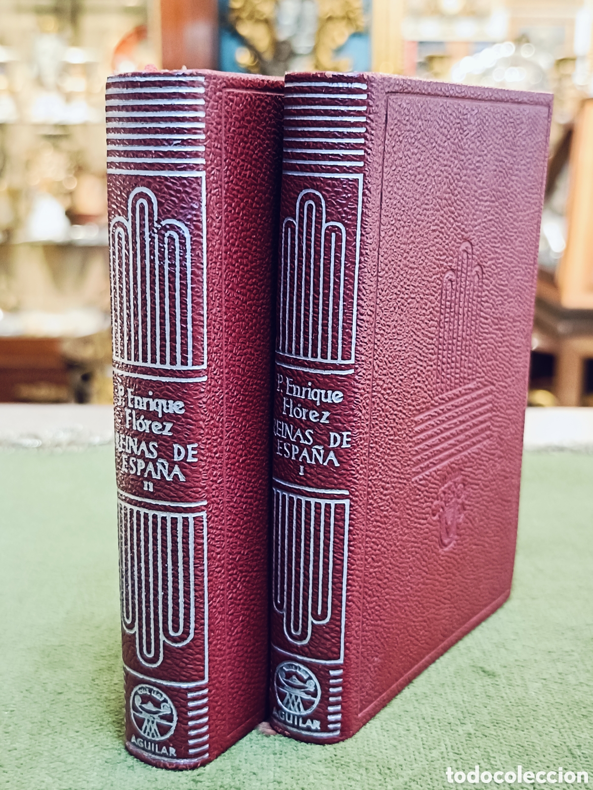 Libros de segunda mano: MEMORIAS DE LAS REINAS CATOLICAS DE ESPA&Ntilde;A - HENRIQUE FLOREZ -COL CRISOL - AGUILAR 122+123 .A&ntilde;o 1959