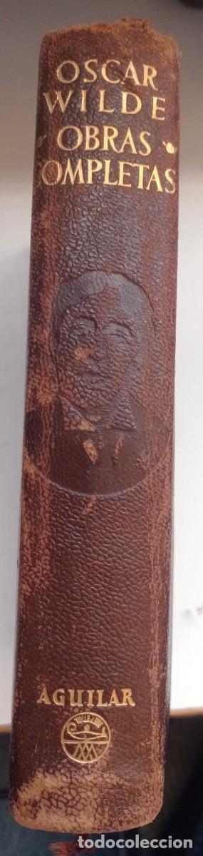 Libros de segunda mano: Obras completas Oscar Wilde AGUILAR 1958 - Foto 1