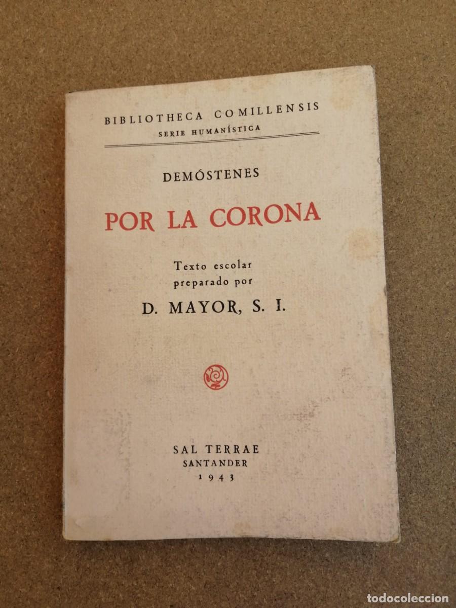 Libros de segunda mano: POR LA CORONA (DEMOSTENES) - Foto 1