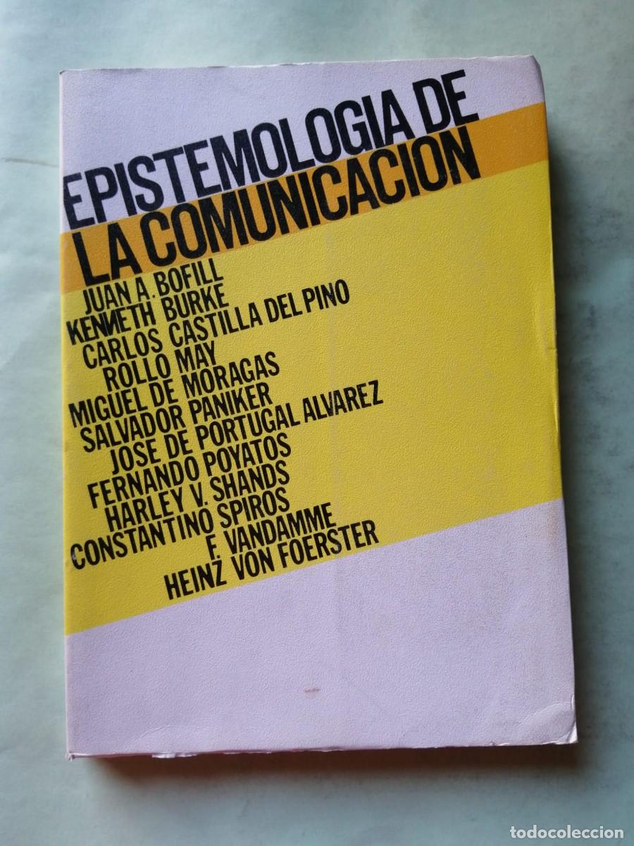 Libros de segunda mano: EPISTEMOLOGIA DE LA COMUNICACION (VARIOS AUTORES)