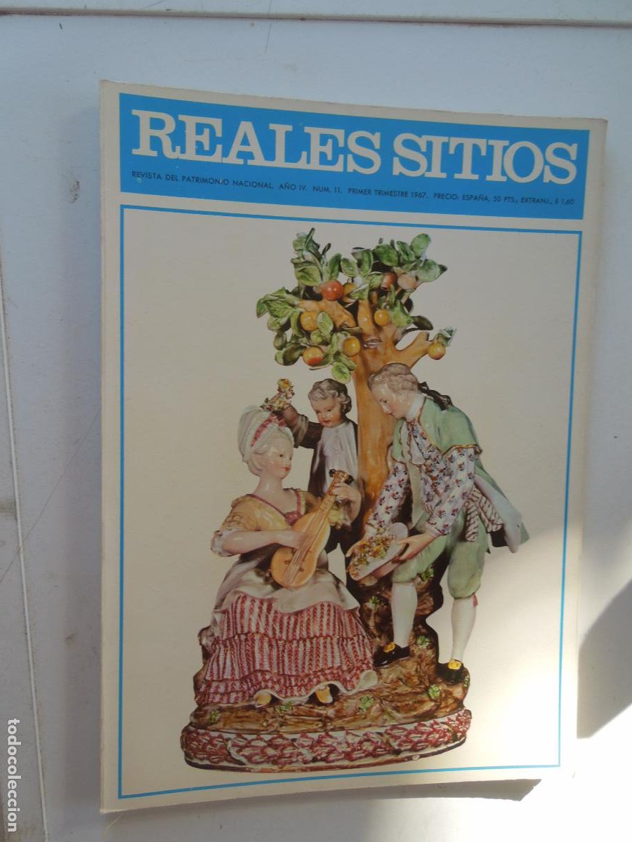 Libros de segunda mano: REALES SITIOS. REVISTA DEL PATRIMONIO NACIONAL N&ordm; 11- 1967 - VER INDICE