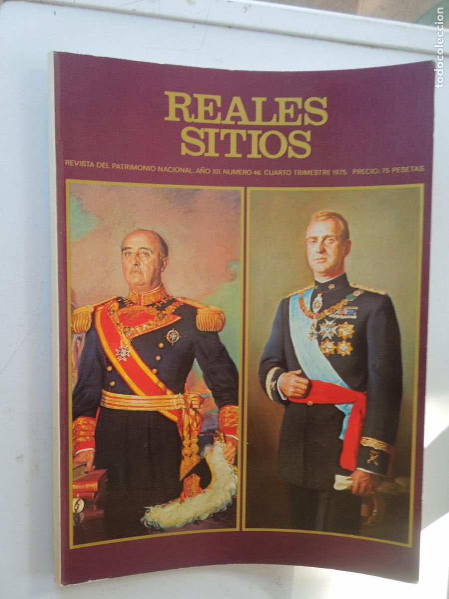 Libros de segunda mano: REALES SITIOS REVISTA DEL PATRIMONIO NACIONAL N&ordm; 46 - 1975- VER &Iacute;NDICE -