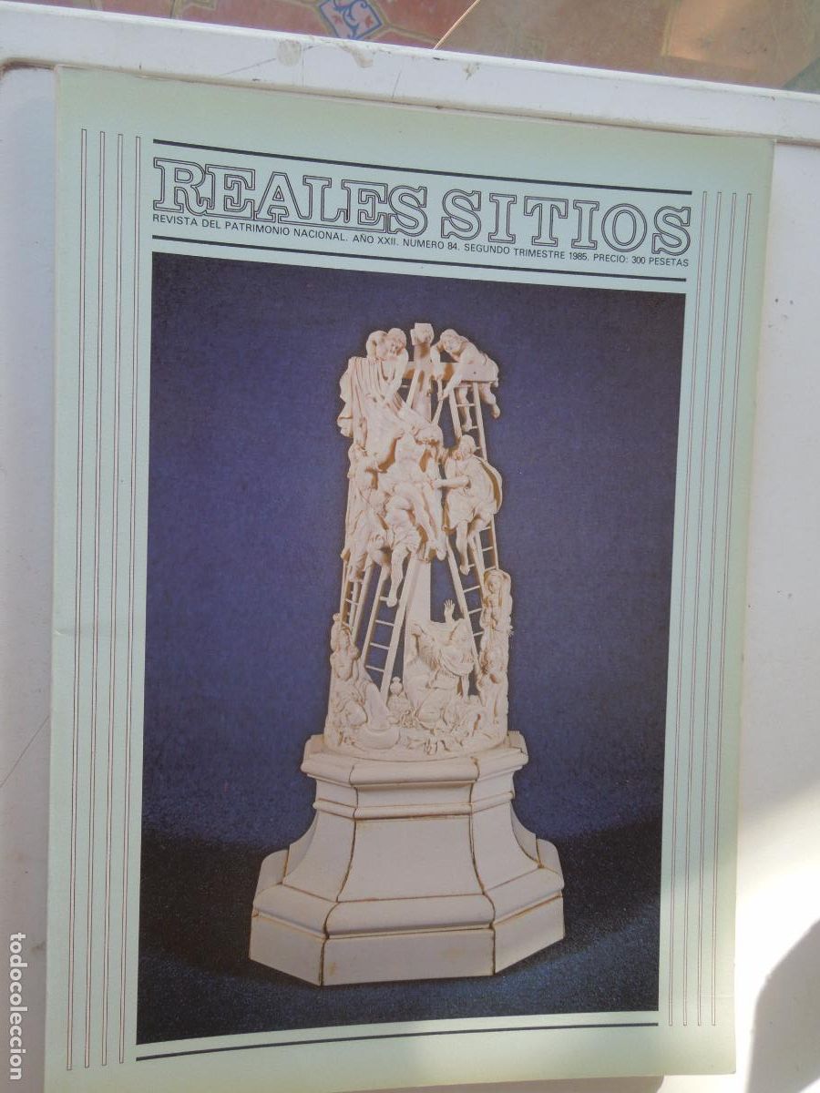 Libros de segunda mano: REALES SITIOS REVISTA DEL PATRIMONIO NACIONAL N&ordm; 84 - 1985 - VER INDICE