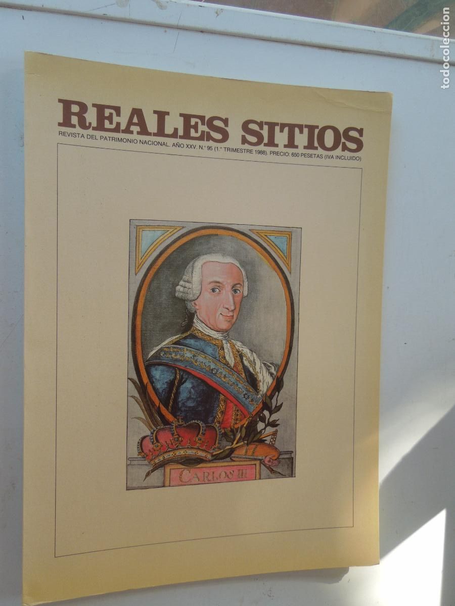 Libros de segunda mano: REALES SITIOS REVISTA DEL PATRIMONIO NACIONAL N&ordm; 95 - 1988 - VER &Iacute;NDICE