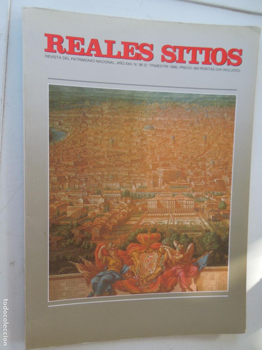 Libros de segunda mano: REALES SITIOS REVISTA DEL PATRIMONIO NACIONAL N&ordm; 96- 1988 - VER &Iacute;NDICE -