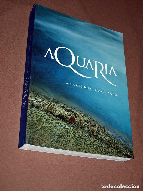 Libros de segunda mano: AQUARIA. AGUA, TERRITORIO Y PAISAJE EN ARAG&Oacute;N. VV AA. LEER SUMARIO. DPZ, DGA, 2006. MUY ILUSTRADO ++