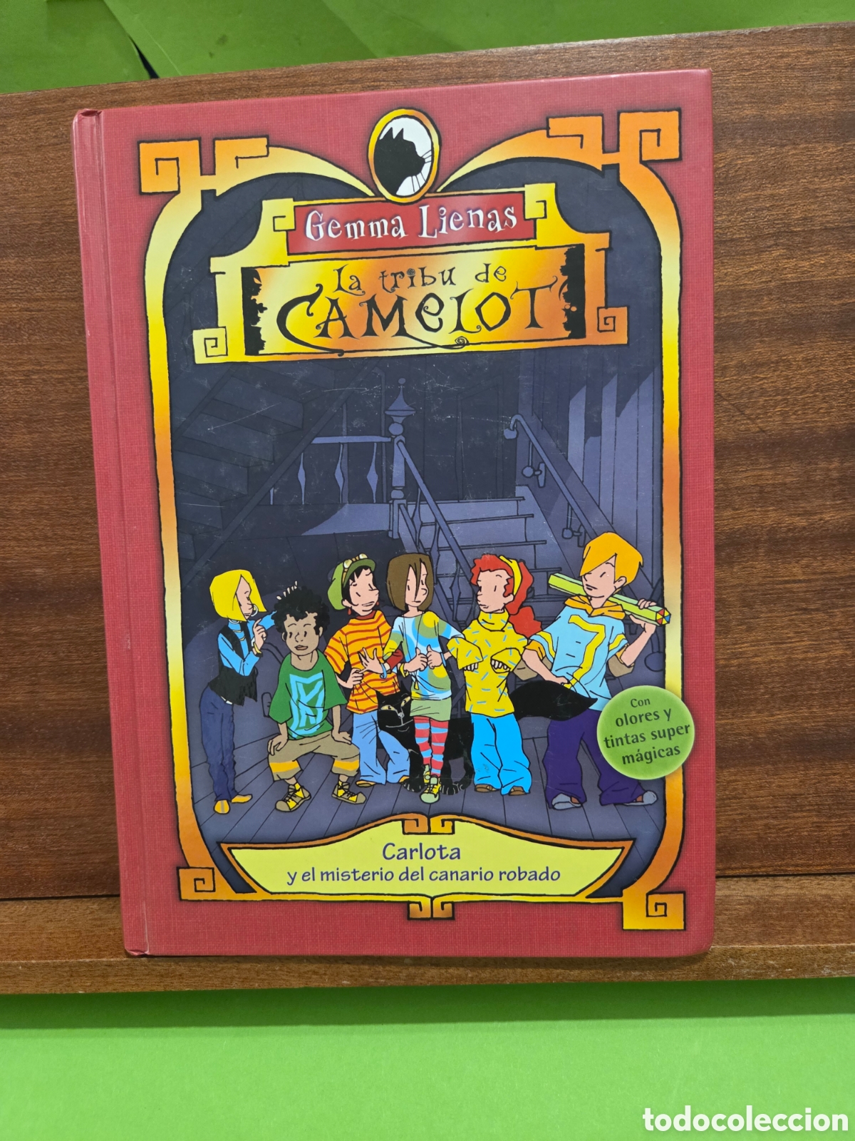 Libros de segunda mano: LA TRIBU DE CAMELOT...&rdquo;&rdquo;CARLOTA Y EL MISTERIO DEL CANARIO ROBADO&rdquo;&rdquo;.....CIRCULO DE LECTORES...2000...