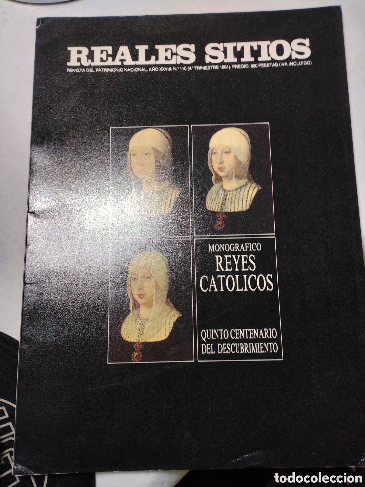 Libri di seconda mano: REALES SITIOS REVISTA DEL PATRIMONIO NACIONAL N&ordm; 110-1991 - VER &Iacute;NDICE