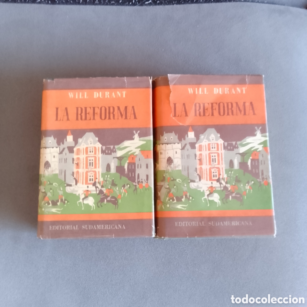 Libros de segunda mano: LA REFORMA EN DOS TOMOS POR WILL DURANT 1970 EDITORIAL SUDAMERICANA