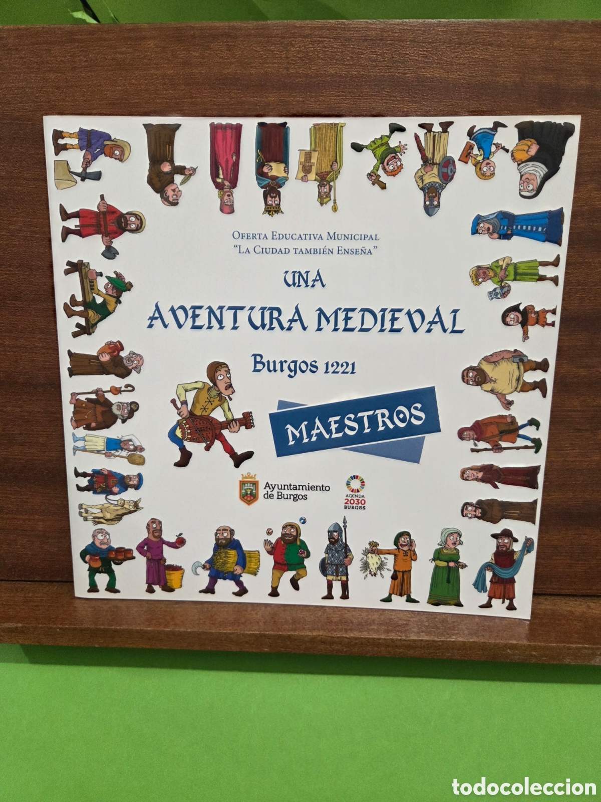 Libros de segunda mano: &rdquo;&rdquo;UNA AVENTURA MEDIEVAL, BURGOS 1221&rdquo;&rdquo;...AYUNTAMIENTO DE BURGOS...2022...