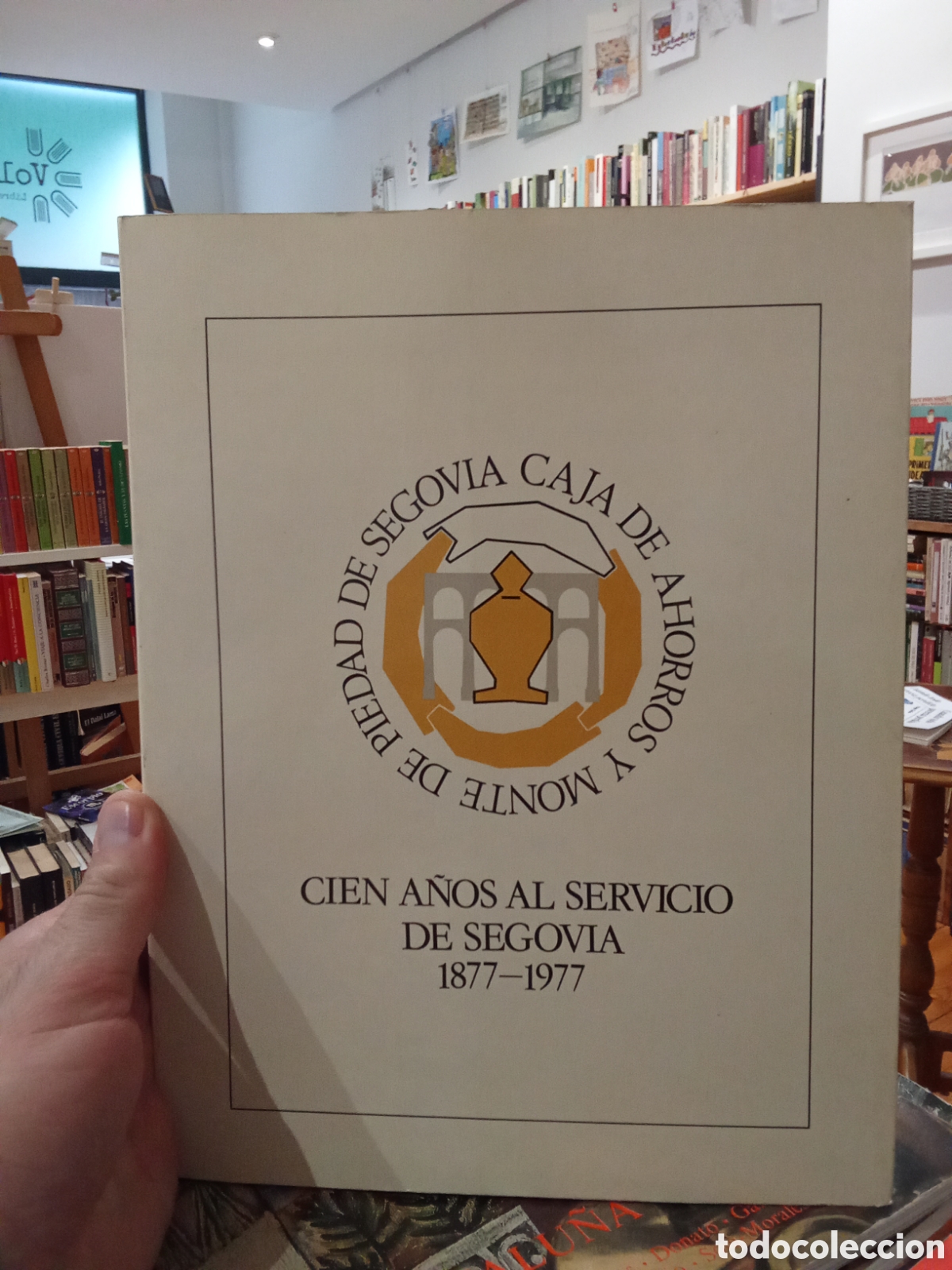 Libros de segunda mano: Cien a&ntilde;os al servicio de Segovia 1877-1977 - Caja de Ahorros y Monte Piedad de Segovia