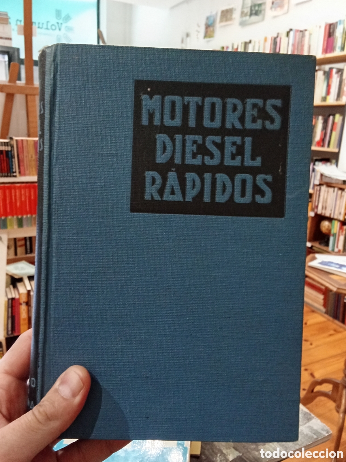 Libros de segunda mano: Motores diesel r&aacute;pidos - P. M. Heldt - Jose Monteso Editor - 1950