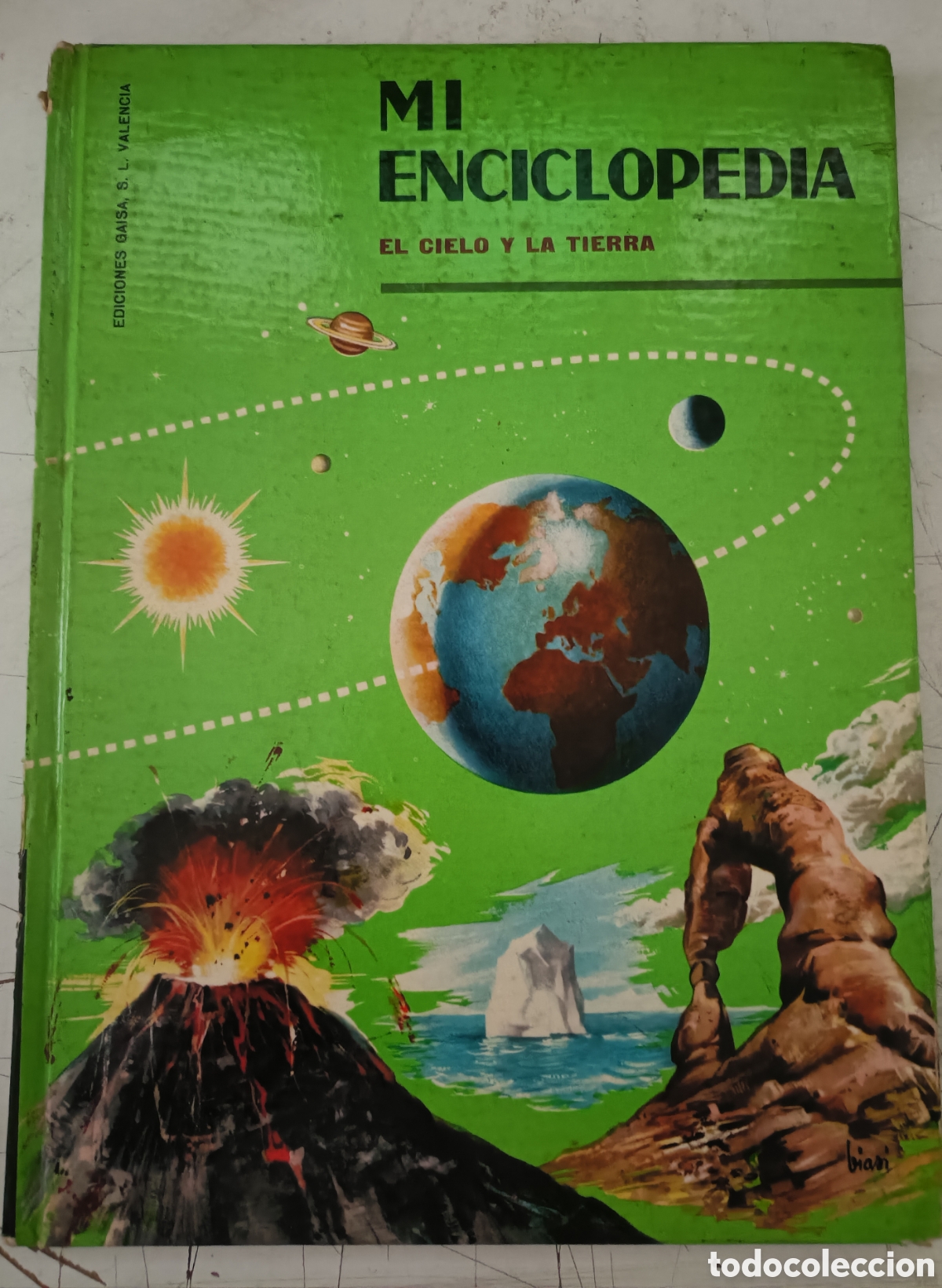 Libros de segunda mano: Mi enciclopedia. El cielo y la tierra.