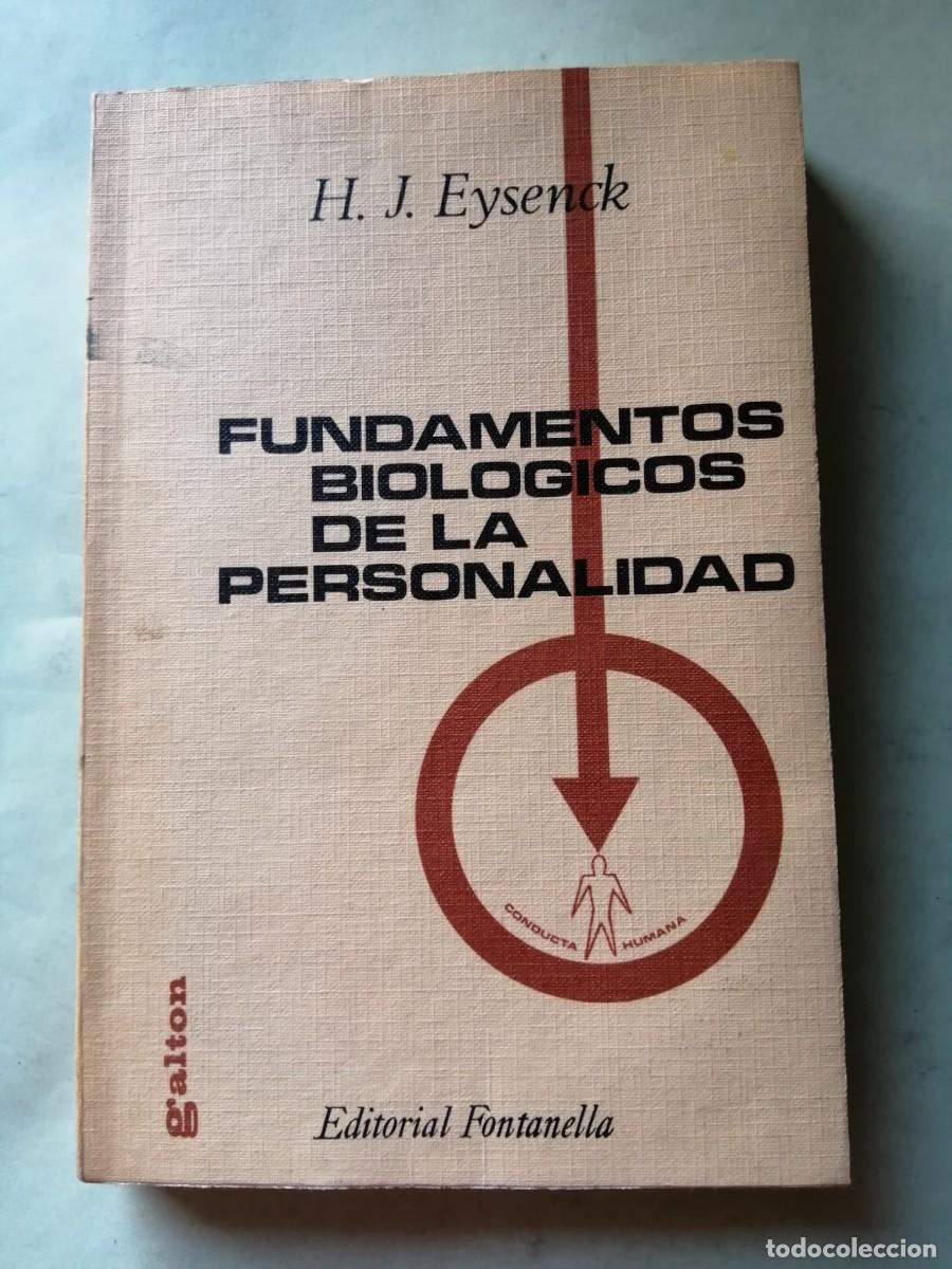Libros de segunda mano: FUNDAMENTOS BIOLOGICOS DE LA PERSONALIDAD (H. J. EYSENCK)