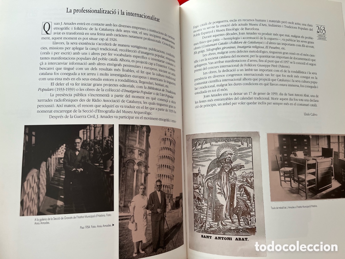 Libros de segunda mano: Llibre El m&oacute;n de Joan Amades - Foto 9