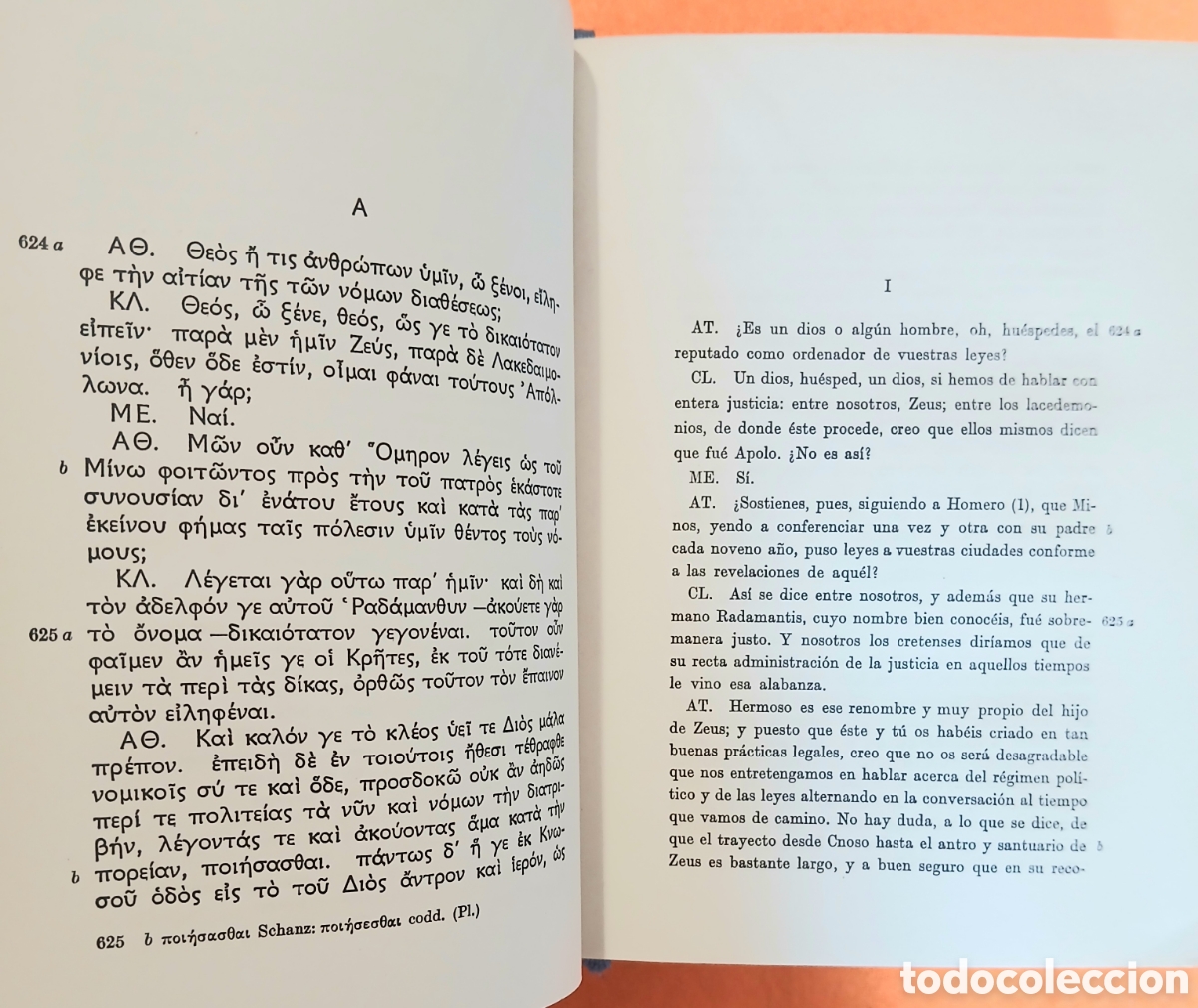 Libros de segunda mano: Plat&oacute;n las leyes, edici&oacute;n biling&uuml;e - Foto 5