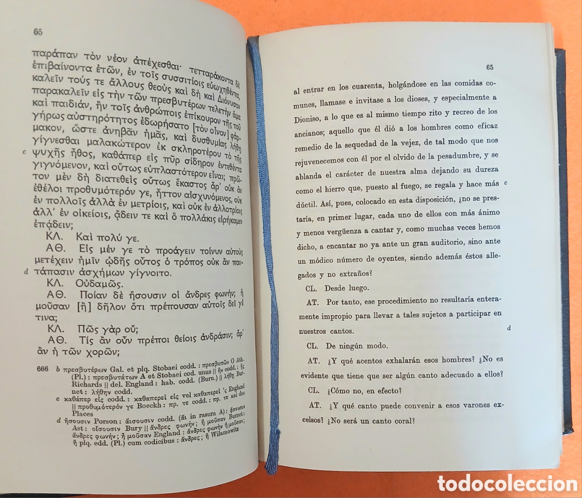 Libros de segunda mano: Plat&oacute;n las leyes, edici&oacute;n biling&uuml;e - Foto 6